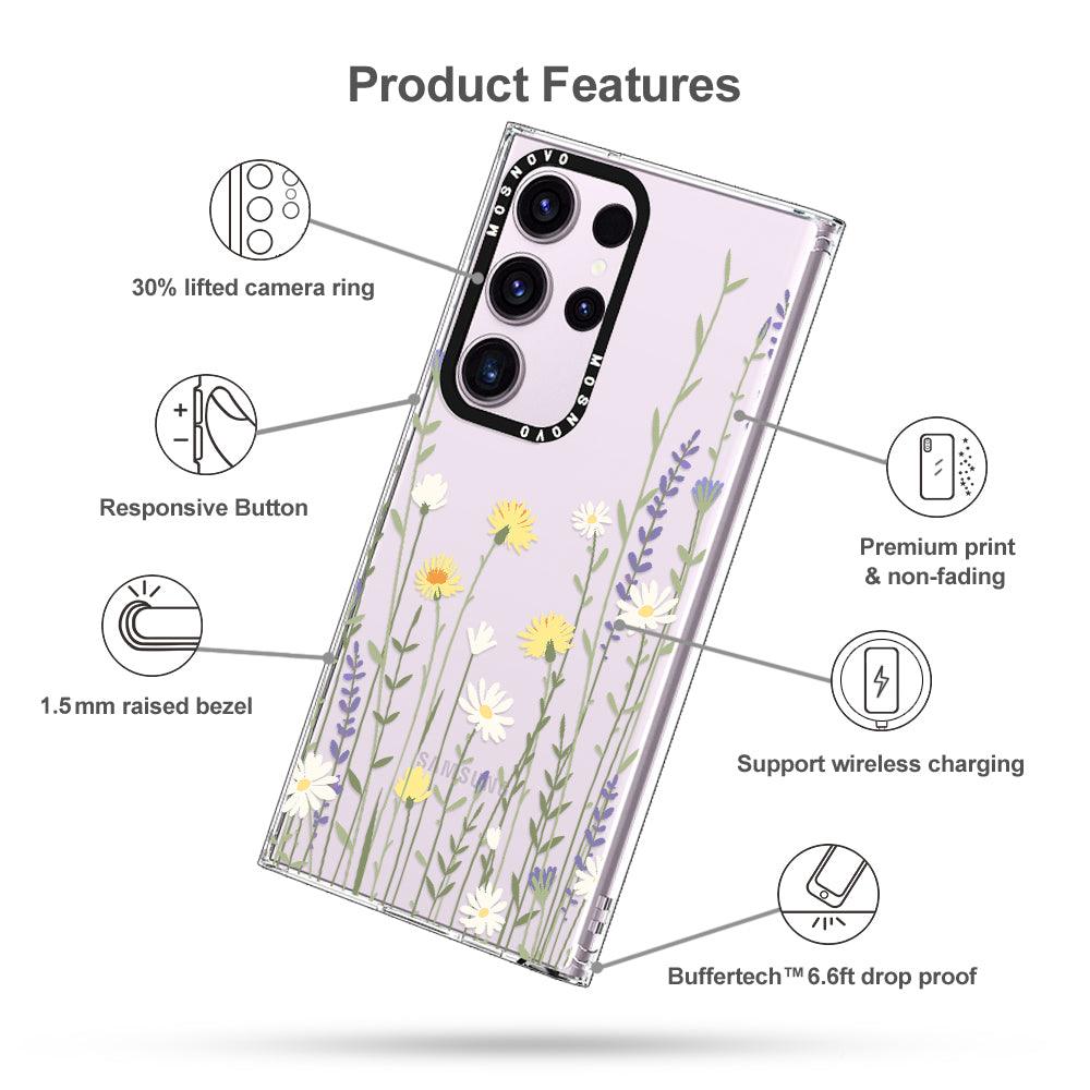 Wild Meadow Phone Case - Samsung Galaxy S23 Ultra Case - MOSNOVO