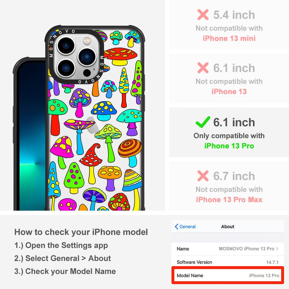Wild Mushroom Phone Case - iPhone 13 Pro Case - MOSNOVO
