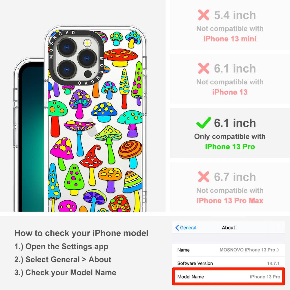 Wild Mushroom Phone Case - iPhone 13 Pro Case - MOSNOVO