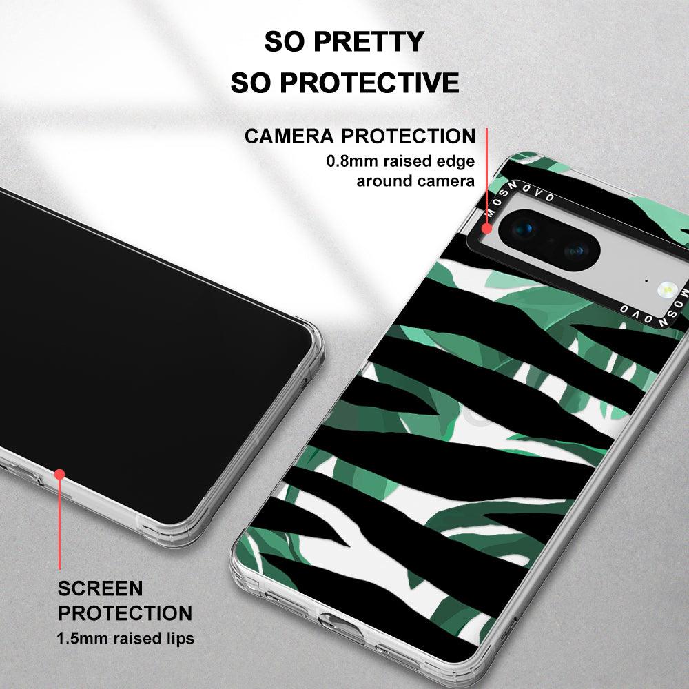 Wild Zebra Phone Case - Google Pixel 7 Case - MOSNOVO