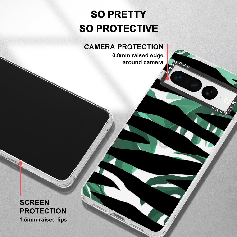 Wild Zebra Phone Case - Google Pixel 7 Pro Case - MOSNOVO