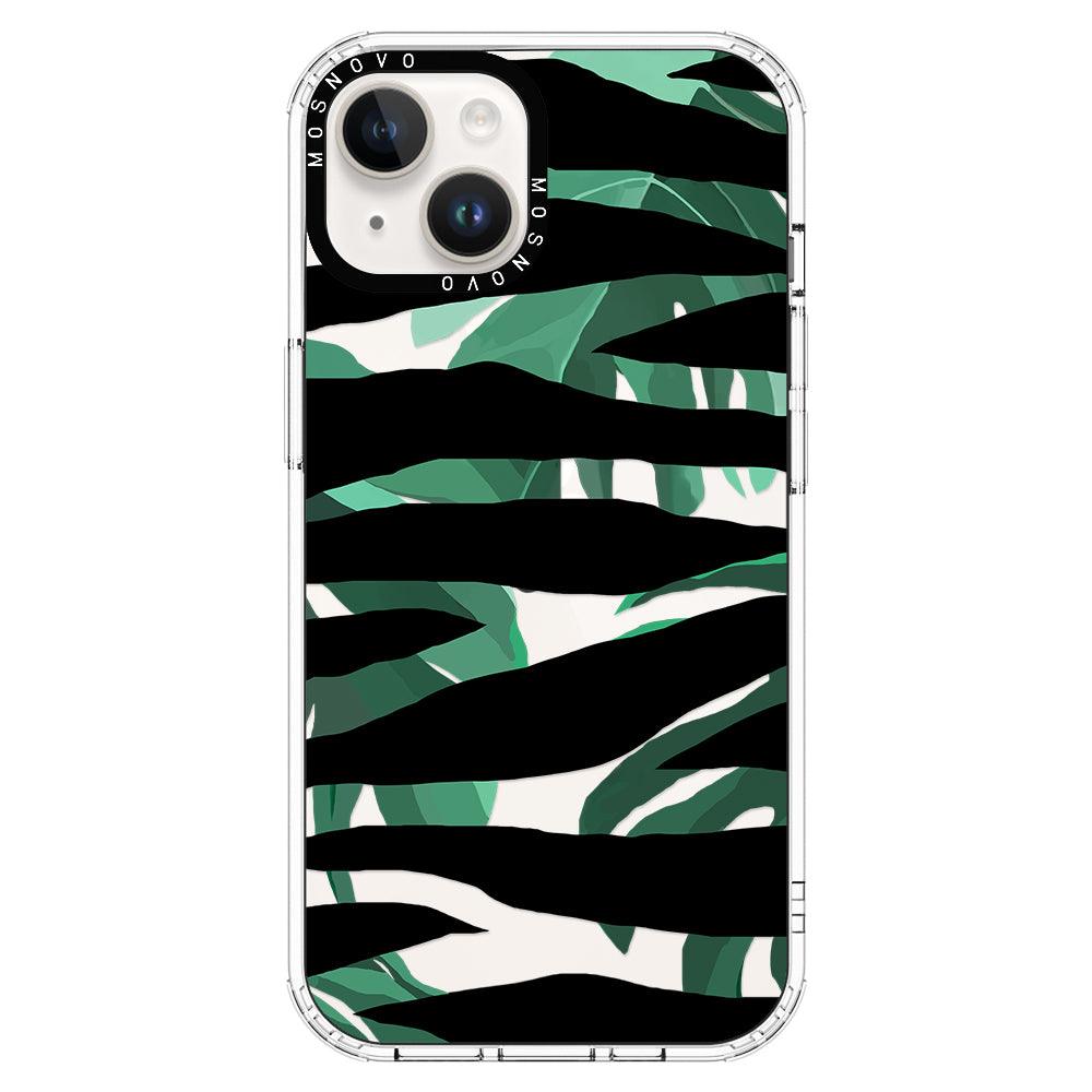 Wild Zebra Phone Case - iPhone 14 Plus Case - MOSNOVO