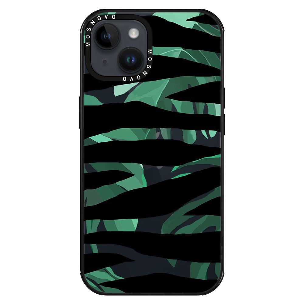 Wild Zebra Phone Case - iPhone 14 Plus Case - MOSNOVO