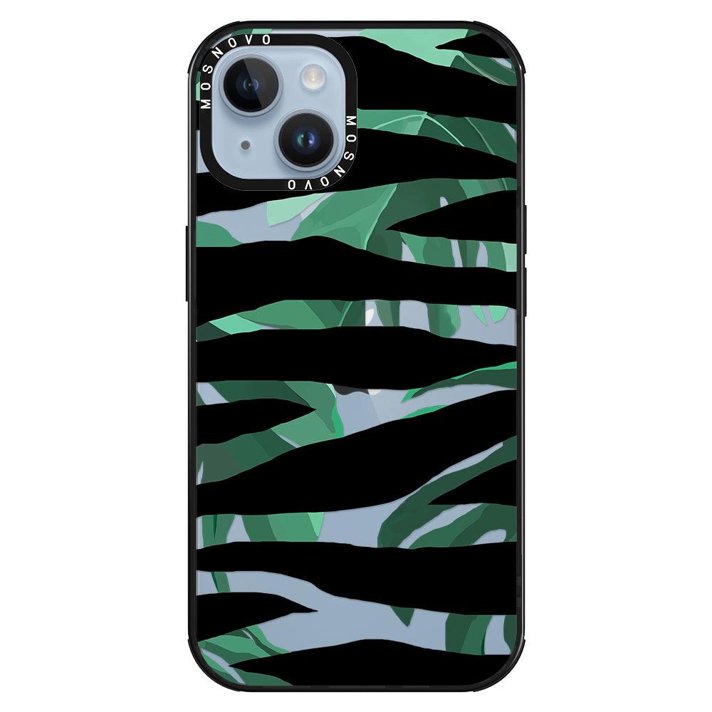 Wild Zebra Phone Case - iPhone 14 Plus Case - MOSNOVO