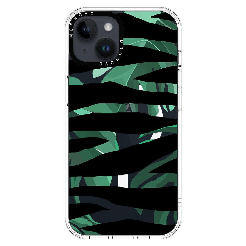 Wild Zebra Phone Case - iPhone 14 Plus Case - MOSNOVO