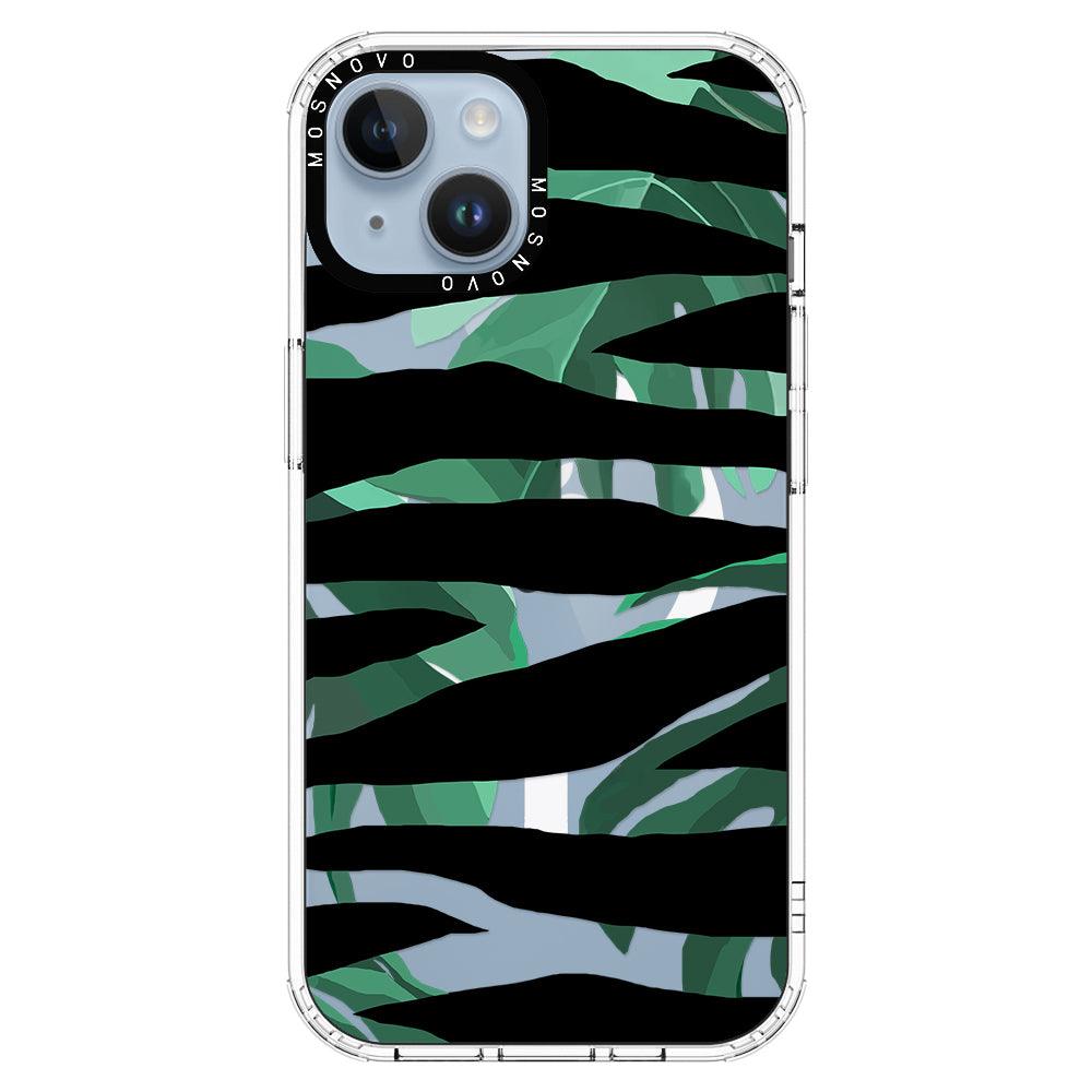 Wild Zebra Phone Case - iPhone 14 Plus Case - MOSNOVO