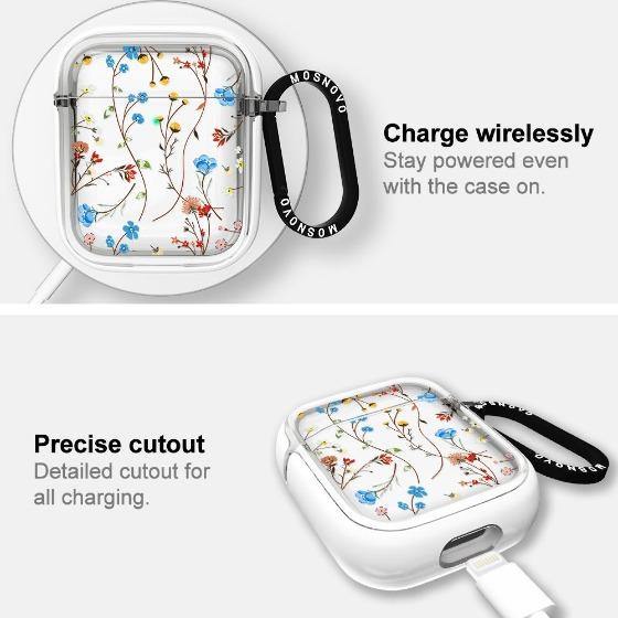 Wildflowers AirPods 1/2 Case - MOSNOVO