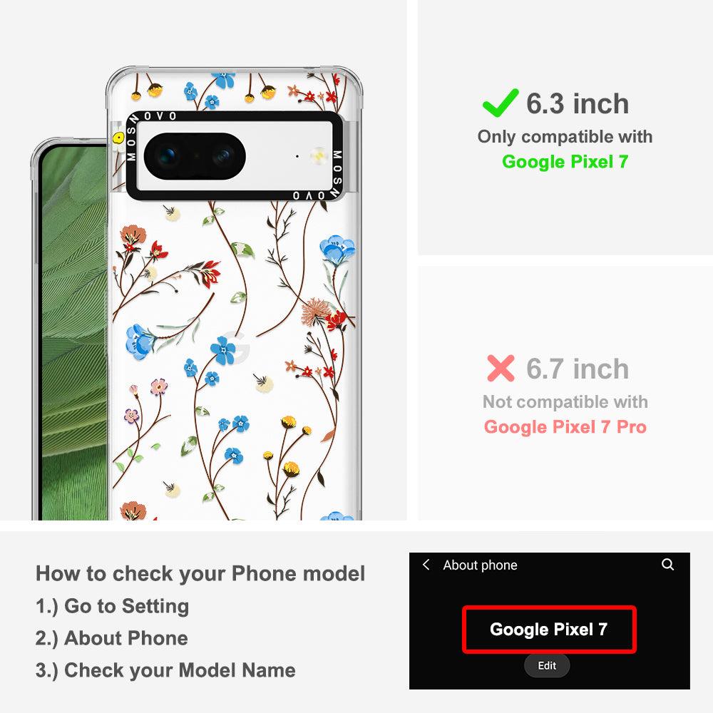 Wildfloral Phone Case - Google Pixel 7 Case - MOSNOVO