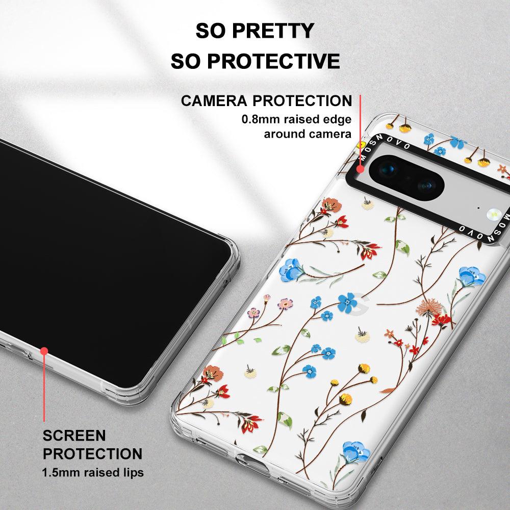 Wildfloral Phone Case - Google Pixel 7 Case - MOSNOVO