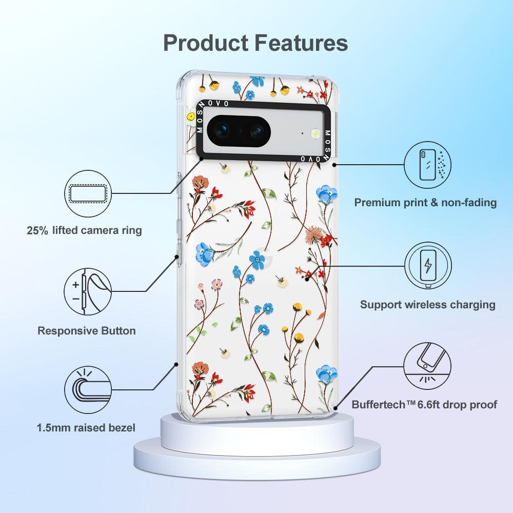 Wildfloral Phone Case - Google Pixel 7 Case - MOSNOVO