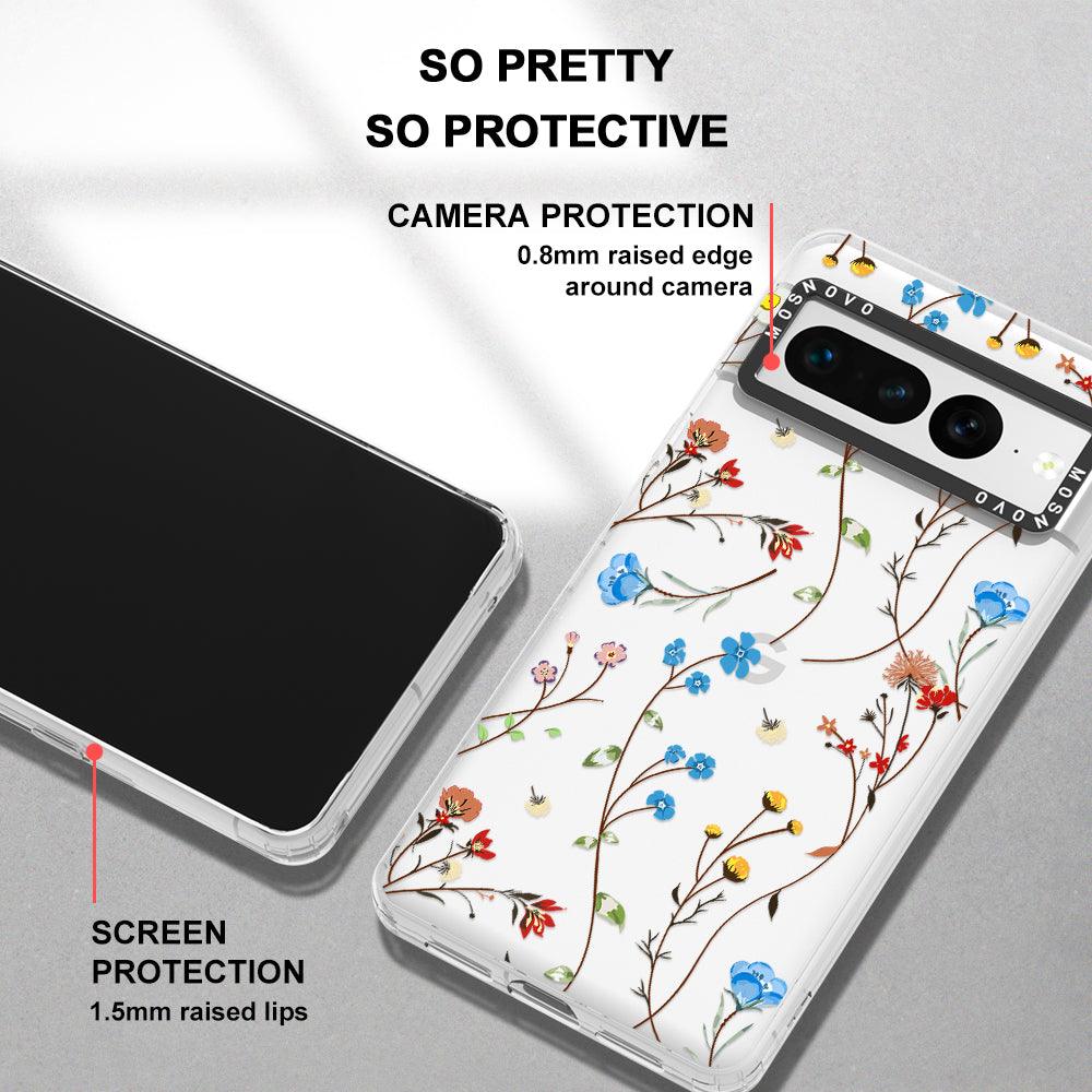 Wildfloral Phone Case - Google Pixel 7 Pro Case - MOSNOVO