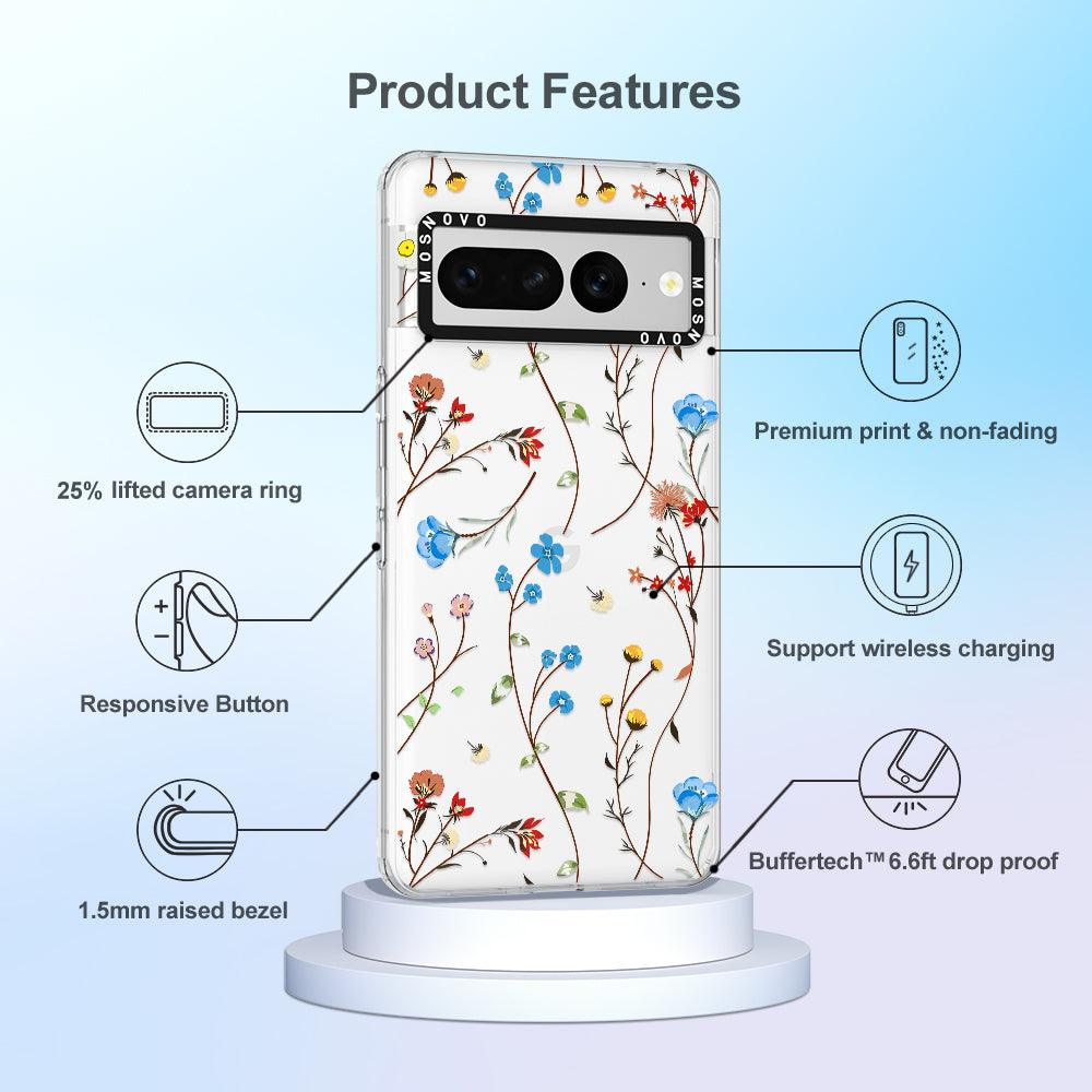 Wildfloral Phone Case - Google Pixel 7 Pro Case - MOSNOVO