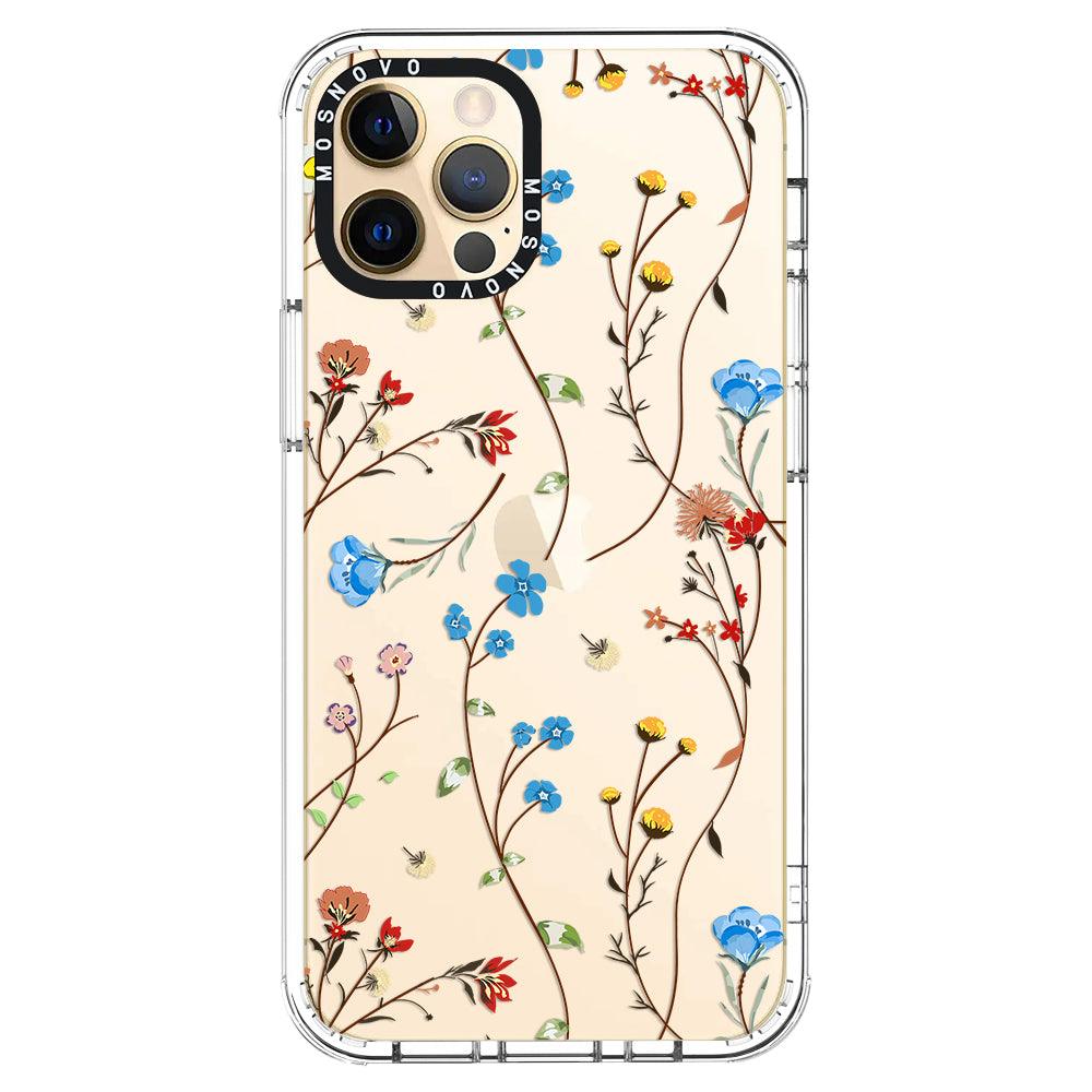 Wildflowers Phone Case - iPhone 12 Pro Case - MOSNOVO