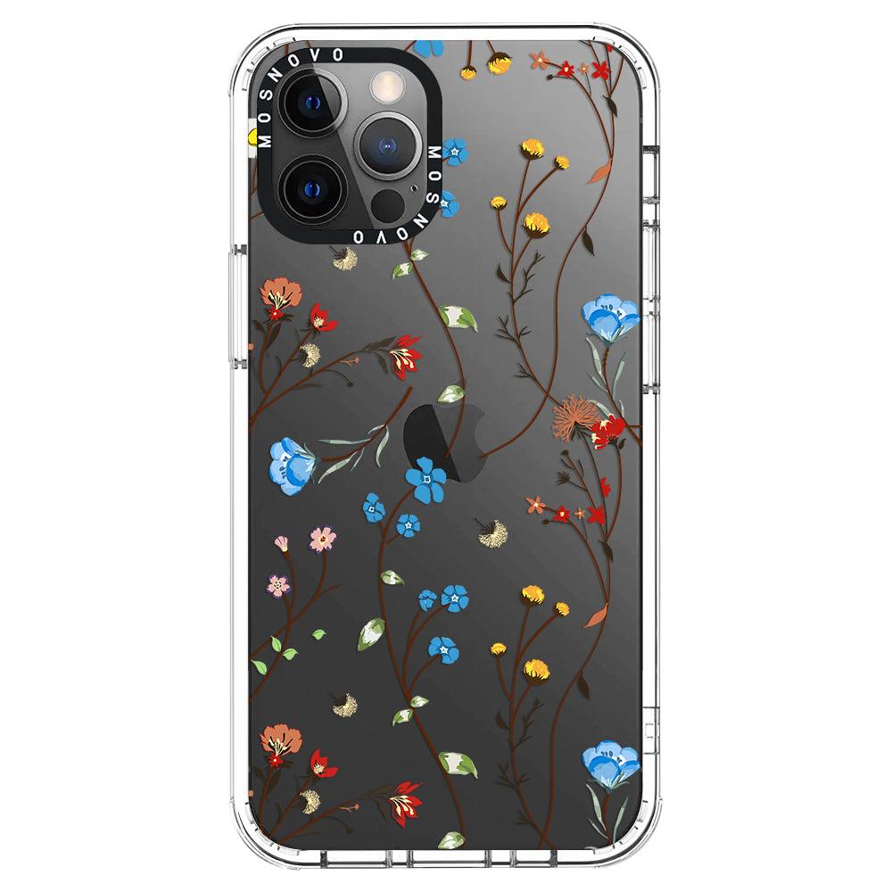 Wildflowers Phone Case - iPhone 12 Pro Case - MOSNOVO