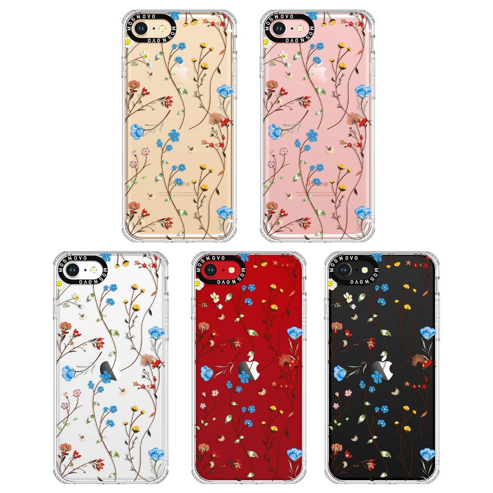 Wildflowers Phone Case - iPhone 8 Case - MOSNOVO