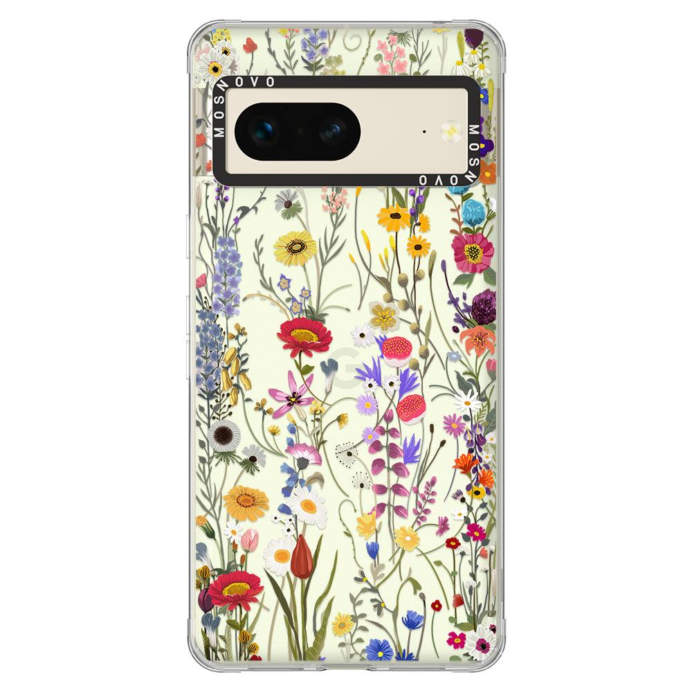 Wildflower Meadow Phone Case - Google Pixel 7 Case - MOSNOVO