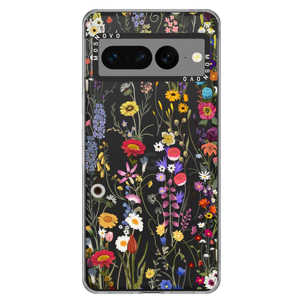 Wildflower Meadow Phone Case - Google Pixel 7 Pro Case - MOSNOVO