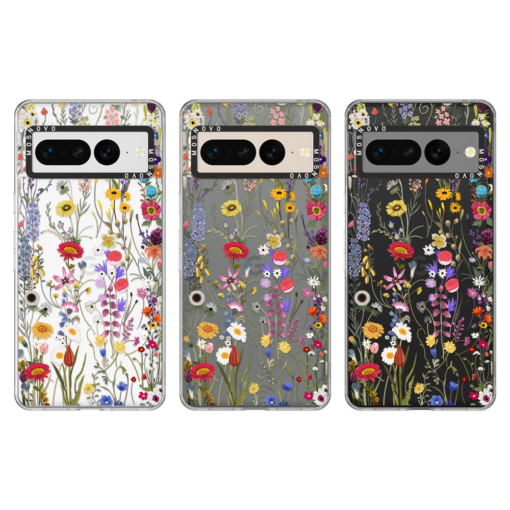 Wildflower Meadow Phone Case - Google Pixel 7 Pro Case - MOSNOVO