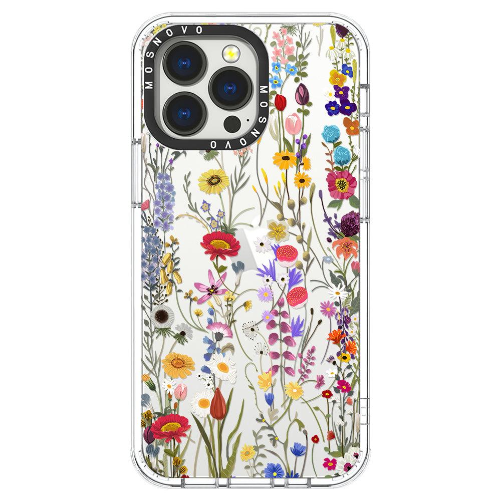 Summer Meadow Phone Case - iPhone 13 Pro Case - MOSNOVO