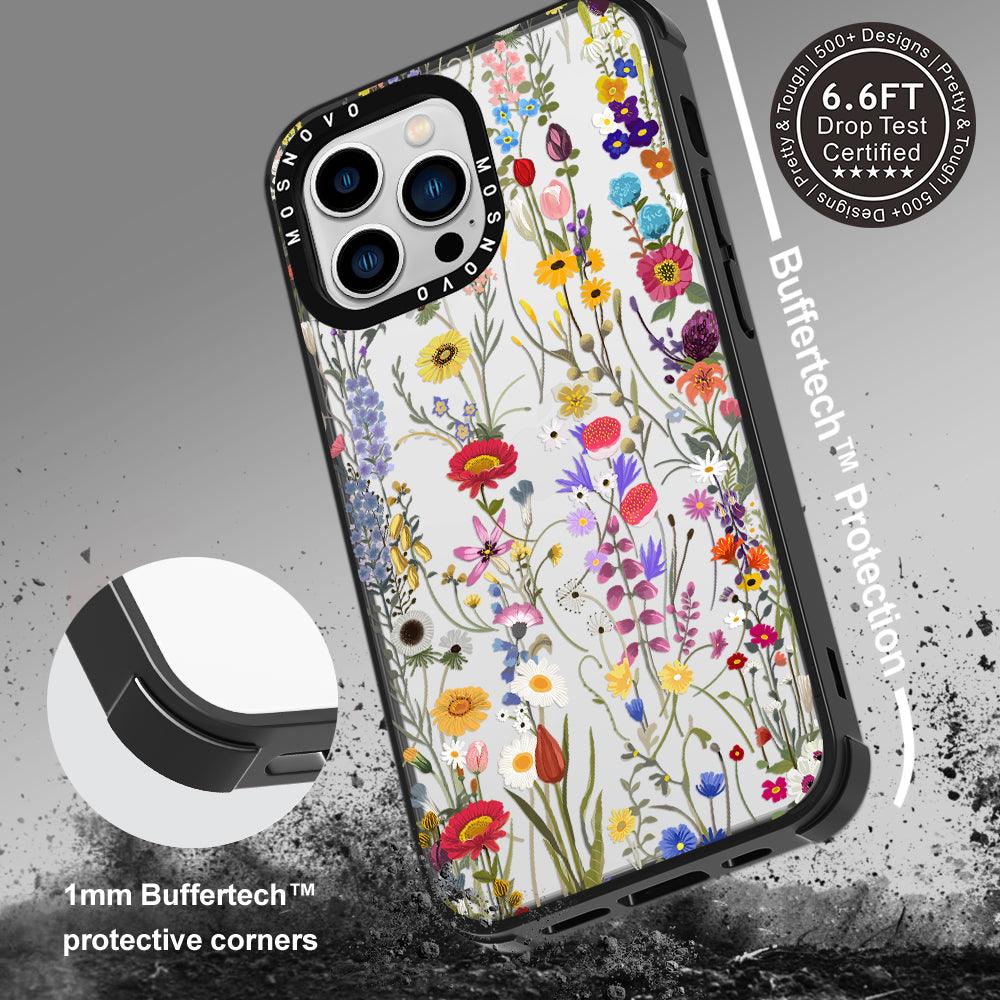 Summer Meadow Phone Case - iPhone 13 Pro Case - MOSNOVO