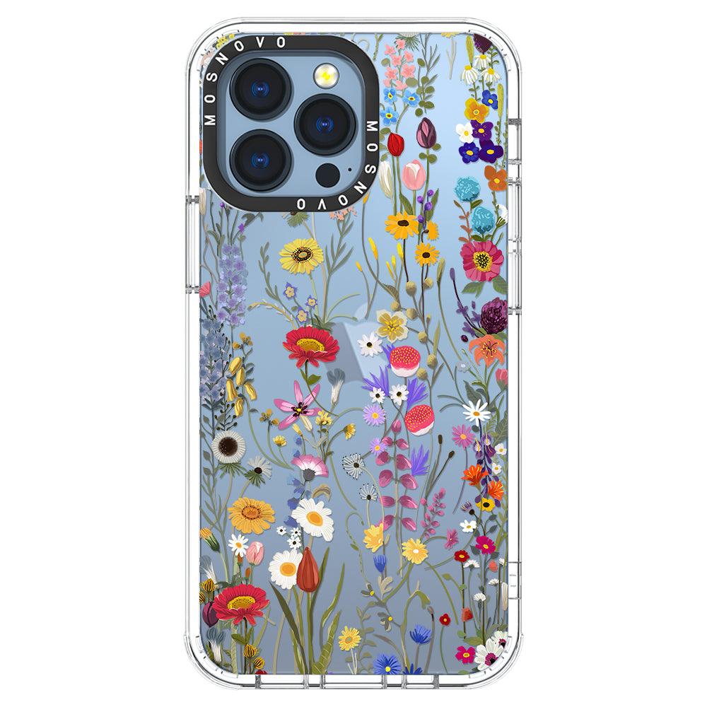 Summer Meadow Phone Case - iPhone 13 Pro Case - MOSNOVO