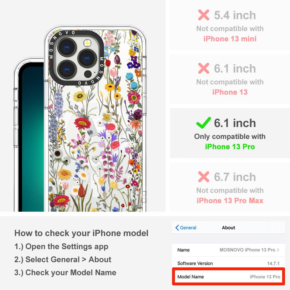 Summer Meadow Phone Case - iPhone 13 Pro Case - MOSNOVO