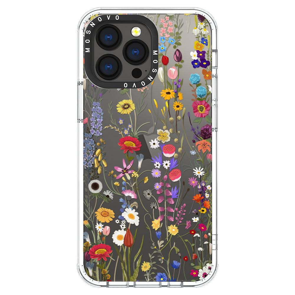 Summer Meadow Phone Case - iPhone 13 Pro Case - MOSNOVO