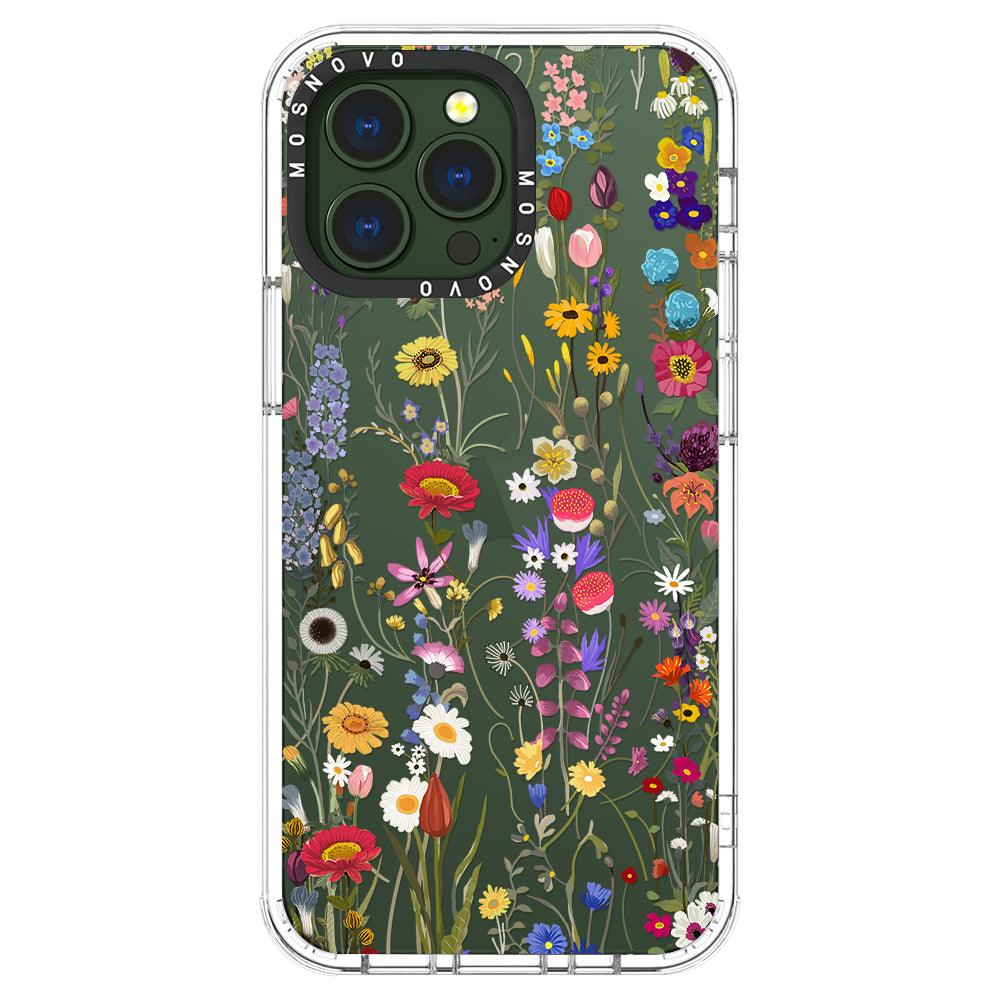 Summer Meadow Phone Case - iPhone 13 Pro Case - MOSNOVO