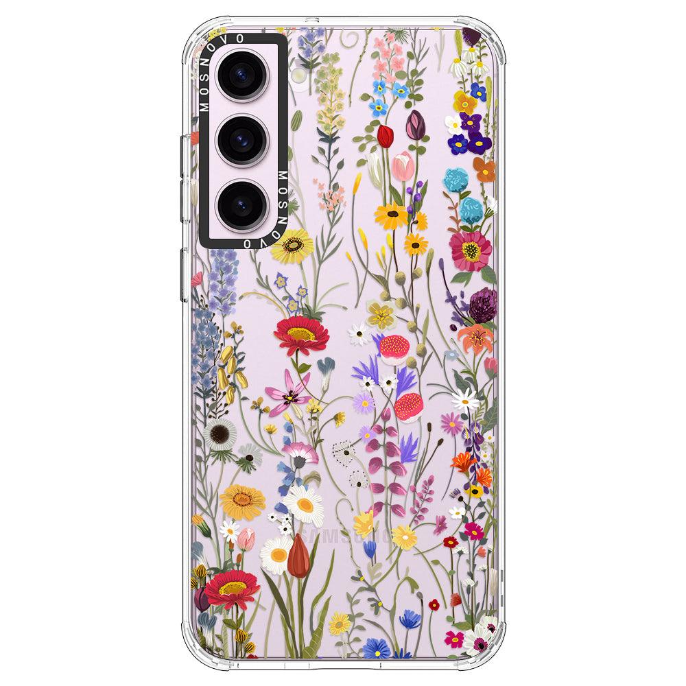 Wildflower Meadow Phone Case - Samsung Galaxy S23 Case - MOSNOVO