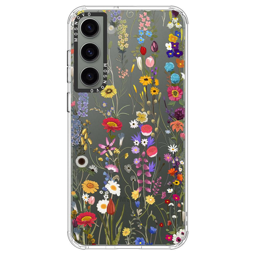 Wildflower Meadow Phone Case - Samsung Galaxy S23 Case - MOSNOVO