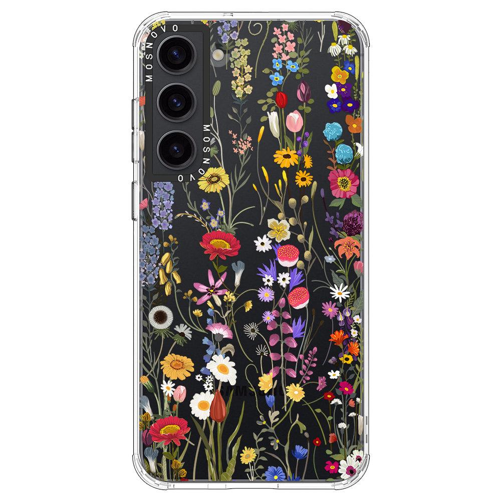 Wildflower Meadow Phone Case - Samsung Galaxy S23 Case - MOSNOVO