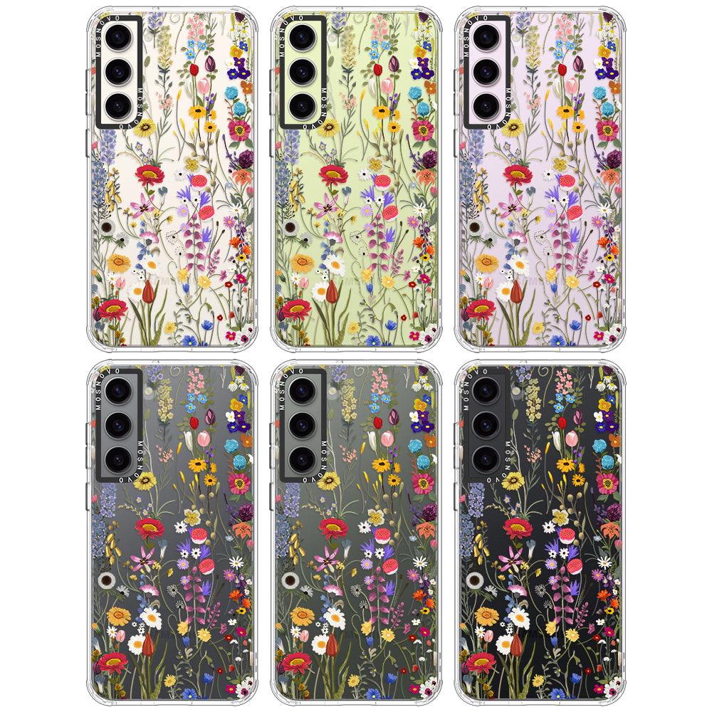 Wildflower Meadow Phone Case - Samsung Galaxy S23 Case - MOSNOVO