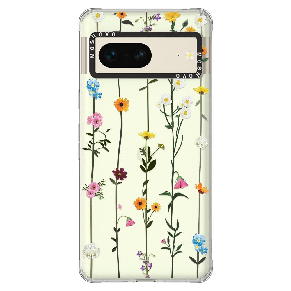 Wildflowers Floral Phone Case - Google Pixel 7 Case - MOSNOVO