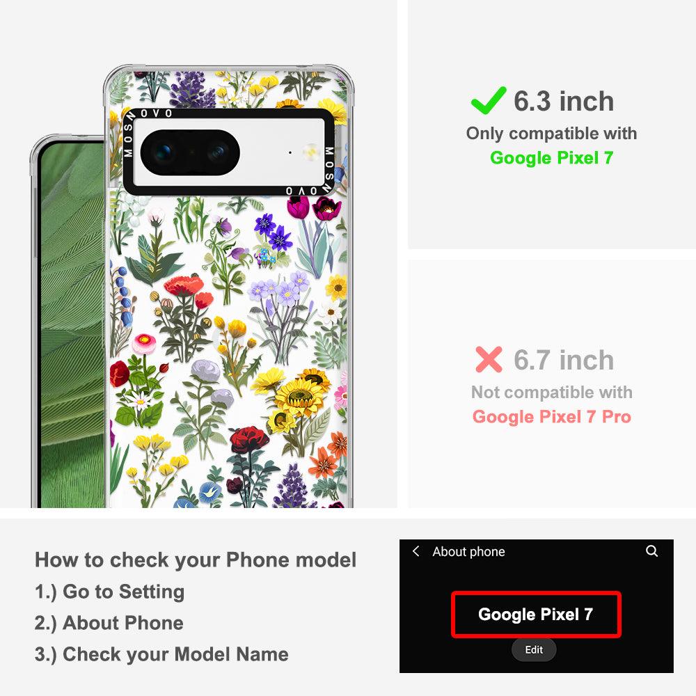 Wildflowers Phone Case - Google Pixel 7 Case - MOSNOVO