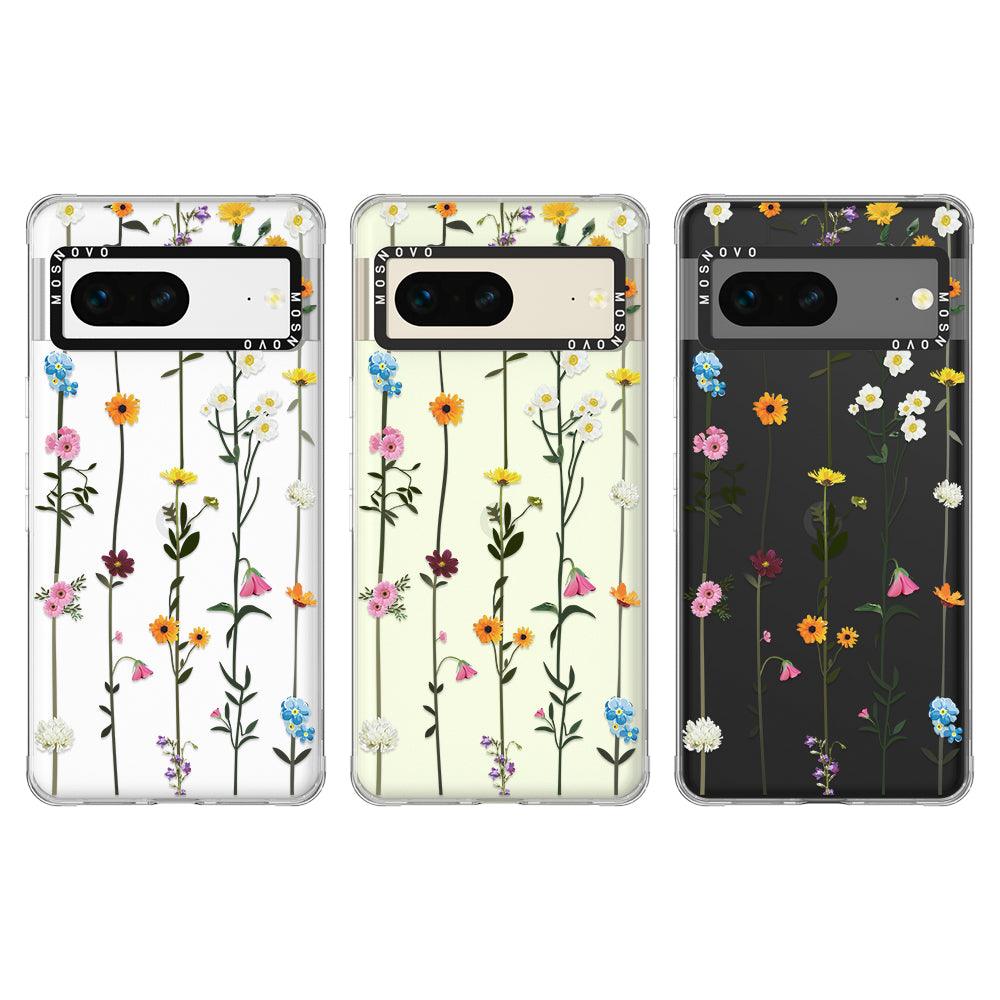 Wildflowers Floral Phone Case - Google Pixel 7 Case - MOSNOVO