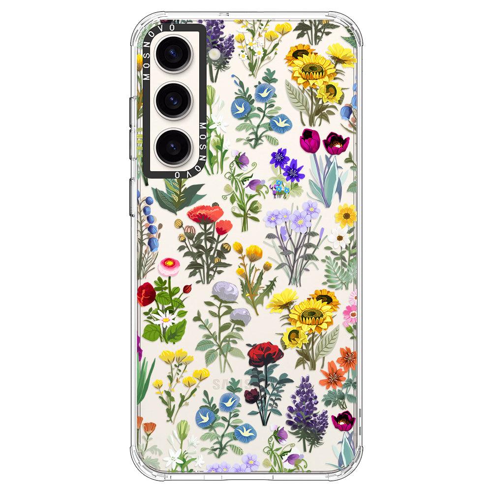 Wildflowers Phone Case - Samsung Galaxy S23 Case - MOSNOVO