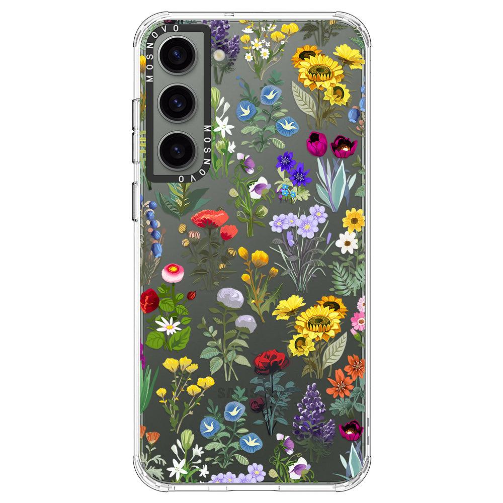 Wildflowers Phone Case - Samsung Galaxy S23 Case - MOSNOVO