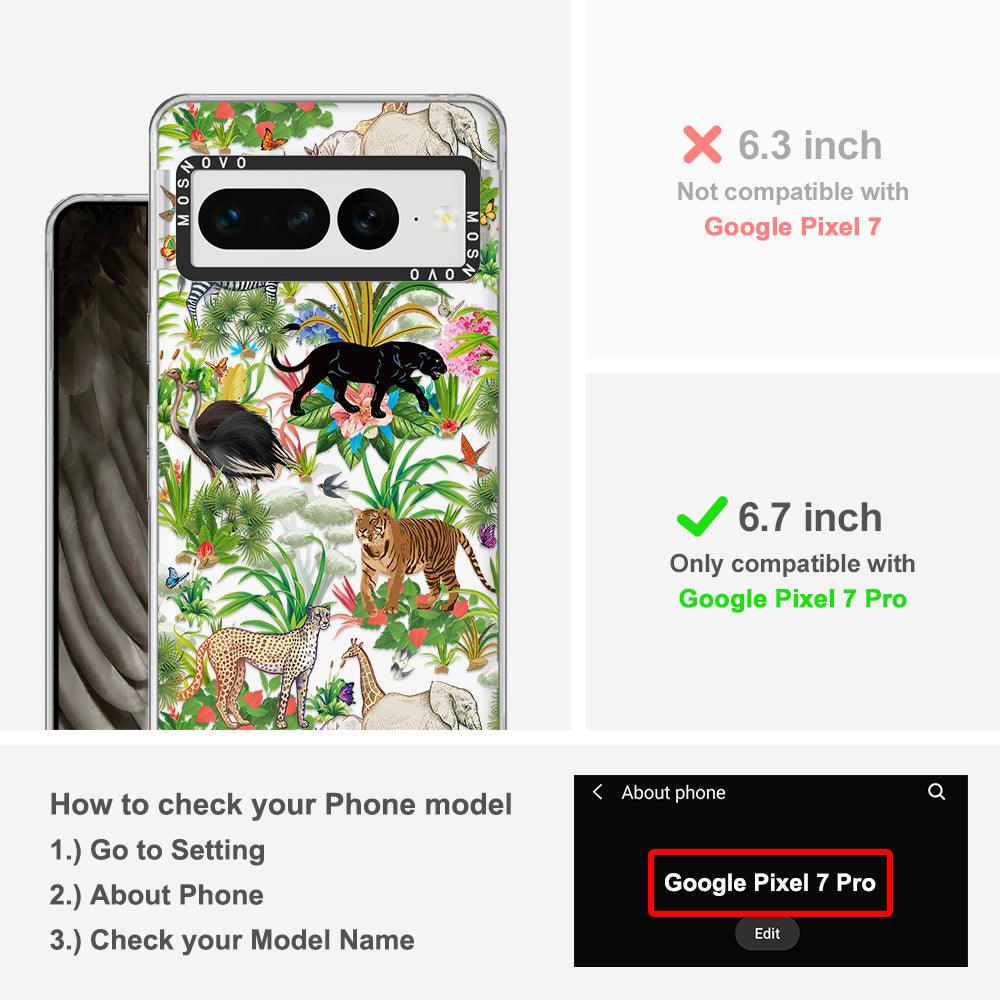 Wildlife Phone Case - Google Pixel 7 Pro Case - MOSNOVO