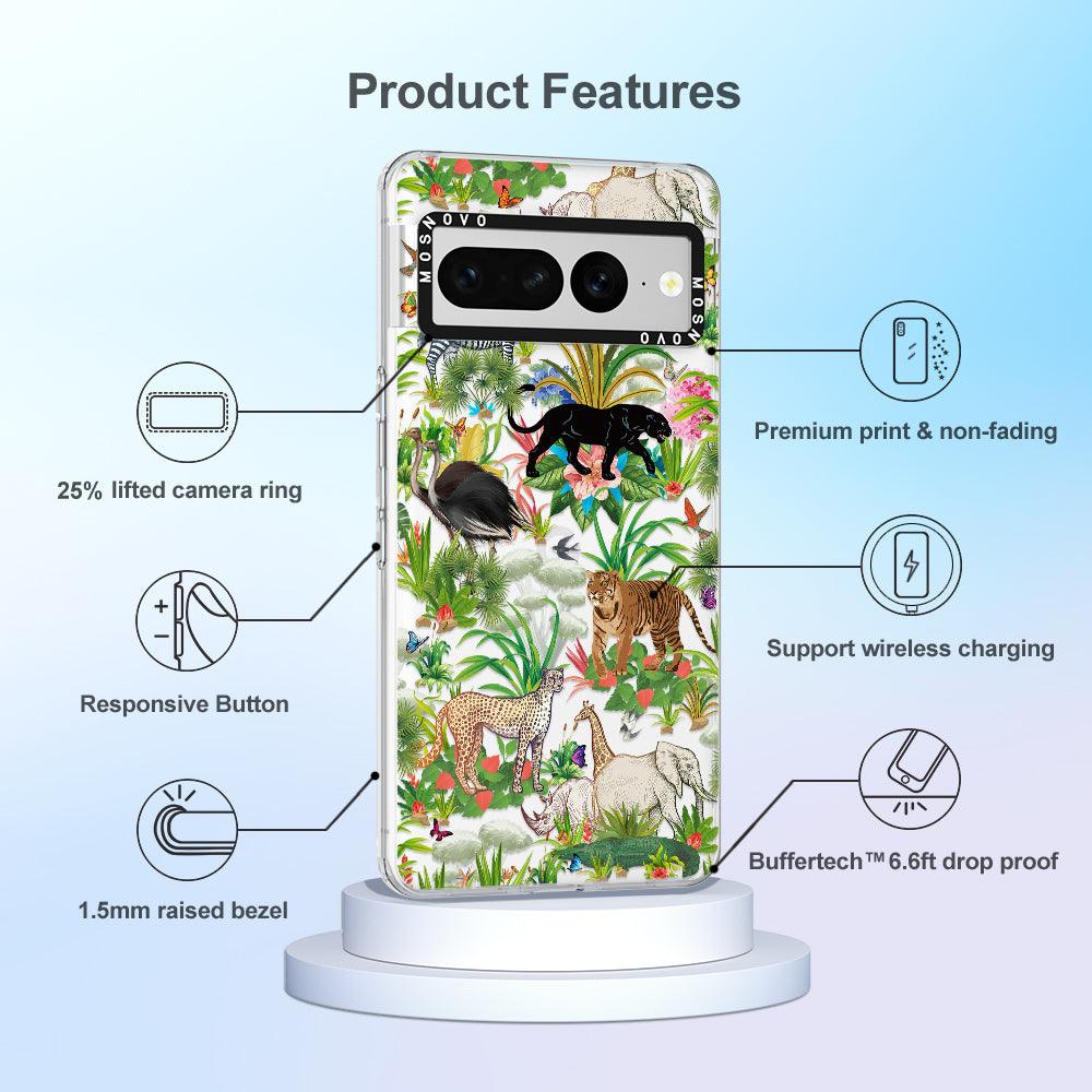 Wildlife Phone Case - Google Pixel 7 Pro Case - MOSNOVO