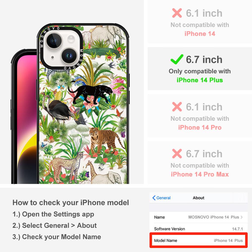 Wildlife Phone Case - iPhone 14 Plus Case - MOSNOVO