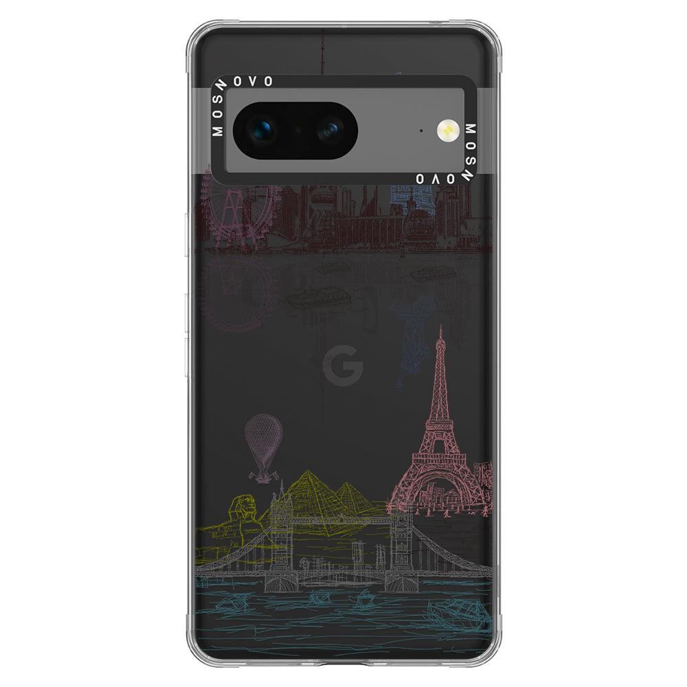 World Landscape Phone Case - Google Pixel 7 Case - MOSNOVO