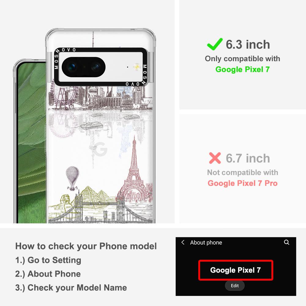 World Landscape Phone Case - Google Pixel 7 Case - MOSNOVO