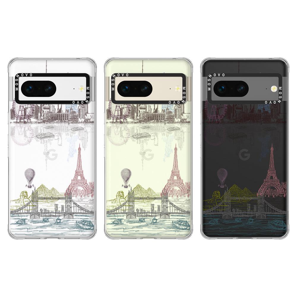 World Landscape Phone Case - Google Pixel 7 Case - MOSNOVO