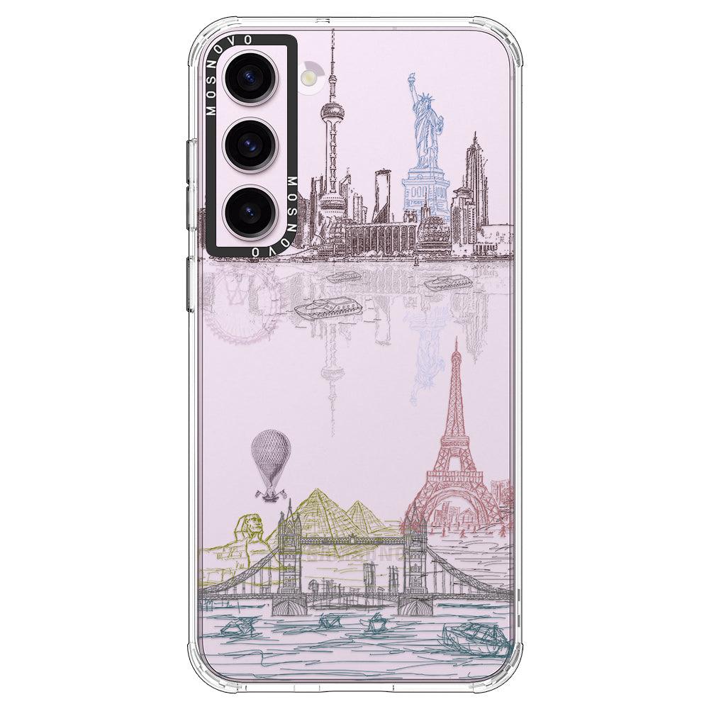 World Landscape Phone Case - Samsung Galaxy S23 Case - MOSNOVO