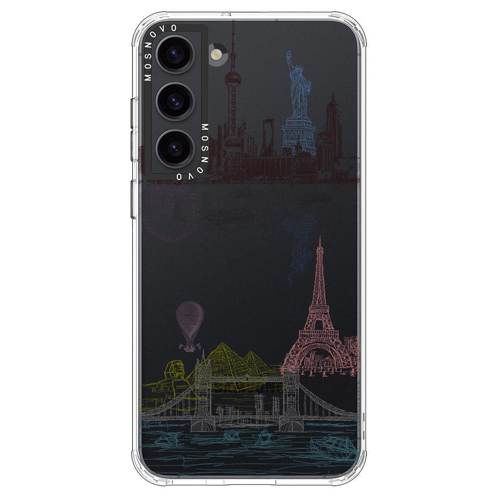 World Landscape Phone Case - Samsung Galaxy S23 Case - MOSNOVO