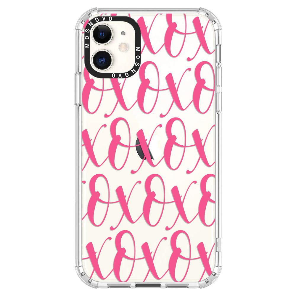 XOXO Phone Case - iPhone 11 Case - MOSNOVO