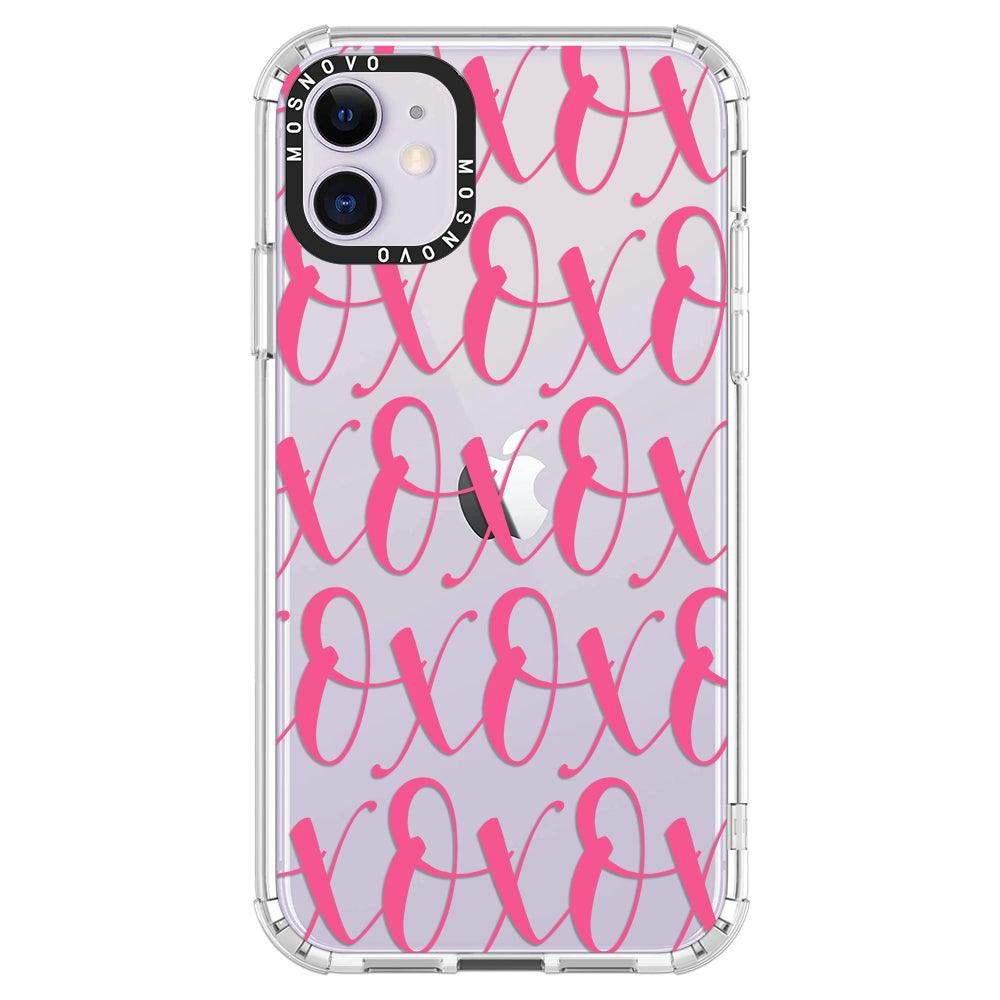 XOXO Phone Case - iPhone 11 Case - MOSNOVO