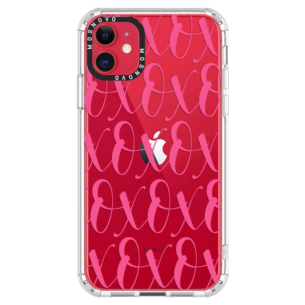 XOXO Phone Case - iPhone 11 Case - MOSNOVO