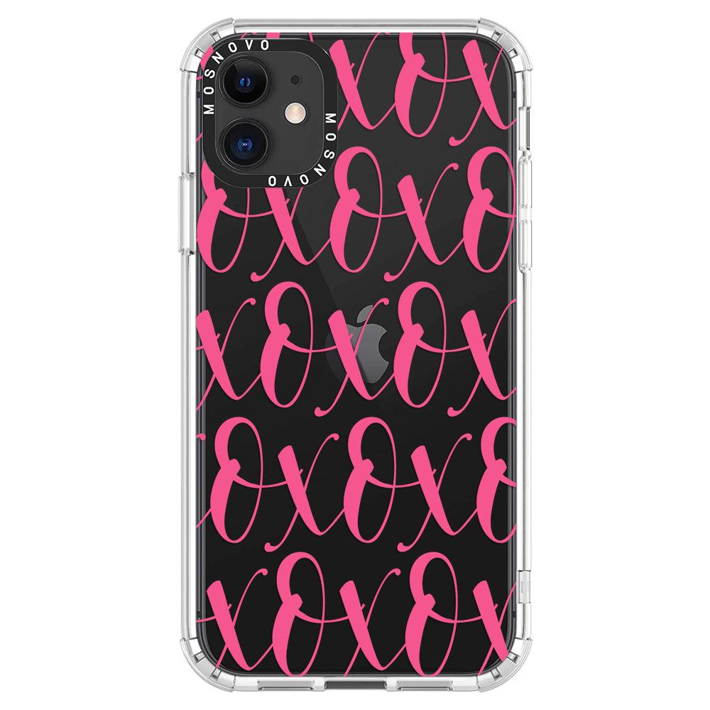 XOXO Phone Case - iPhone 11 Case - MOSNOVO