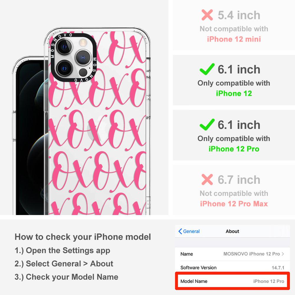 XOXO Phone Case - iPhone 12 Pro Case - MOSNOVO